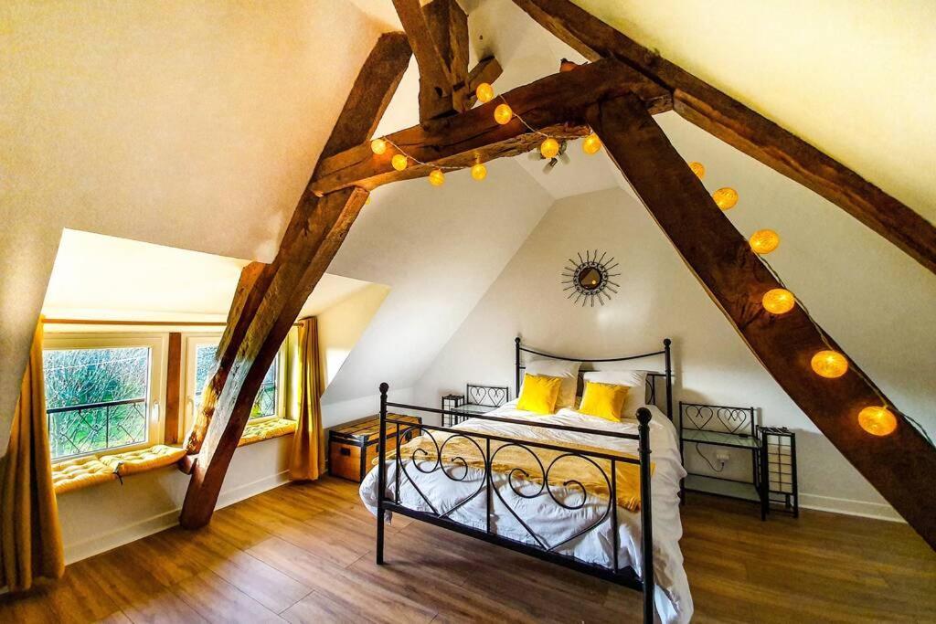 Maison Normande Au Bord De Seine, Le Verger De Pacome Anneville-Ambourville Экстерьер фото